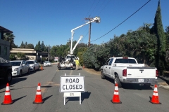 Utility Road Closure
